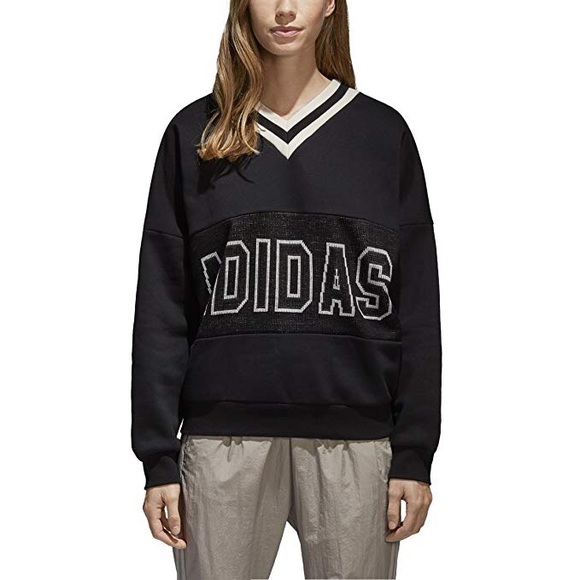 Adidas varsity sweatshirt Clearance